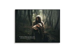 Image of For the Son of Man Has Come Wall Art