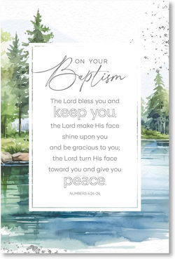 Image of Everyday Plaque On Your Baptism