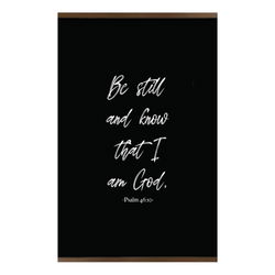 Image of Canvas Hanging Wall Art – Psalm 46:10 – 18’x12′