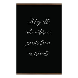 Image of Canvas Hanging Wall Art – May All Who Enter – 36 x 24