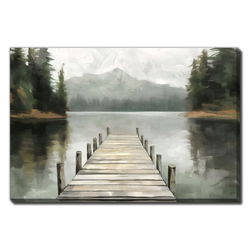 Image of Tranquil Waters  – Canvas Art – 32’x48′