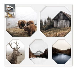 Image of Set of 5 Frames Nature