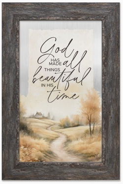 Image of God Has Made All Things Beautiful Metalscapes 8×12