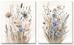 Image of Wild Grasses Set of 2 16’x20′