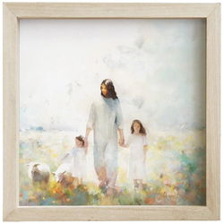 Image of Jesus Children Wall Art  24′ x 24′ x 1.5′