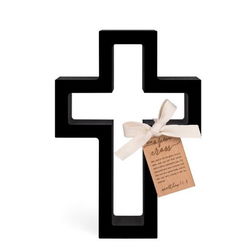 Image of Black Open Cross – 8’H