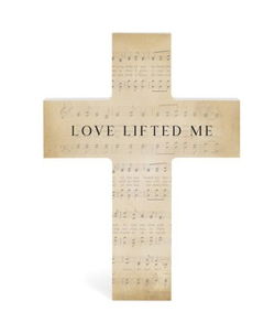 Image of Love Lifted Me Cross 5×7