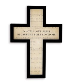 Image of Cross – Oh How I Love Jesus 12.75 x18