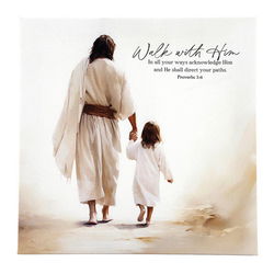 Image of The Way The Truth The Life Collection Canvas – Walk With Him