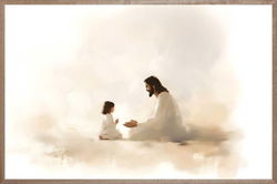 Image of Farmhouse Brown Come Unto Me 16×20