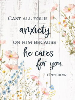 Image of Pallet Art He Cares For You 16×20