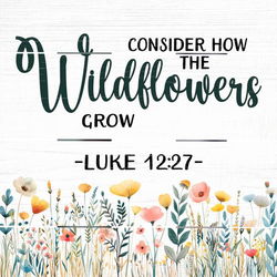 Image of Pallet Art How the Wildflowers Grow 10×10