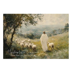 Image of Premier Canvas – My Sheep Listens