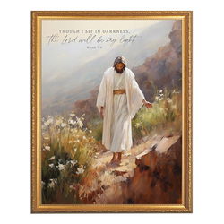 Image of You are Whole Collection Gold Framed Linen Art