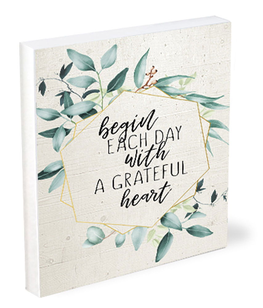 Image of Shelfie Sitter Grateful Heart 4×5