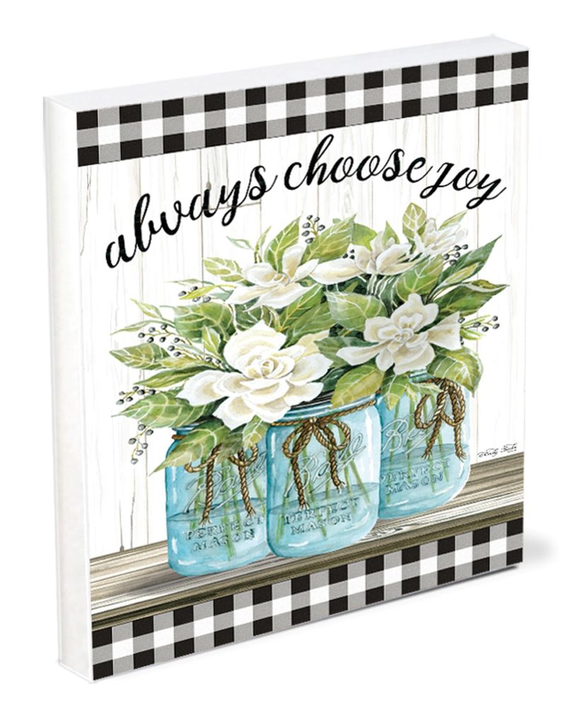 Image of Shelfie Sitter Always Choose Joy-Jars 4×5