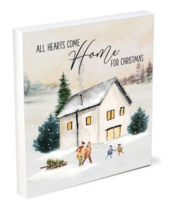 Image of Shelfie Sitter Home for Christmas 4×5