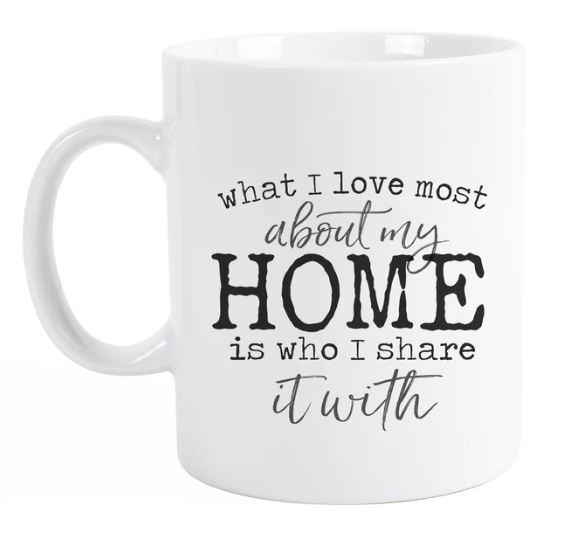 Image of Mug What I Love Most About My Home…- Discontinued