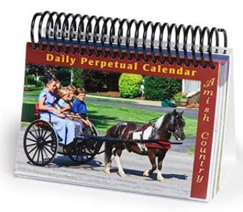 Image of Daily Perpetual Calendar Amish Country