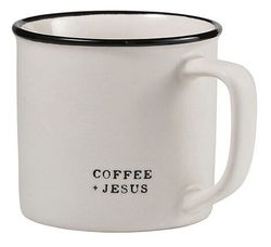 Image of Face to Face Coffee Mug – Coffee + Jesus – 16oz