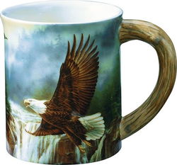Image of Sculpted Mug Majestic – Bald Eagle 16 oz.