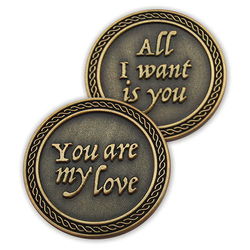 Image of You are My Love Pocket Coin