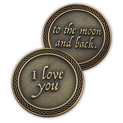 Image of I Love You to the Moon Pocket Coin