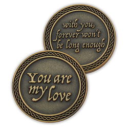 Image of You are My Love Pocket Coin