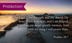Image of Protection Psalms 28: Pass Along Cards