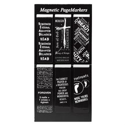 Image of Magnetic Pagemarker : Black and White