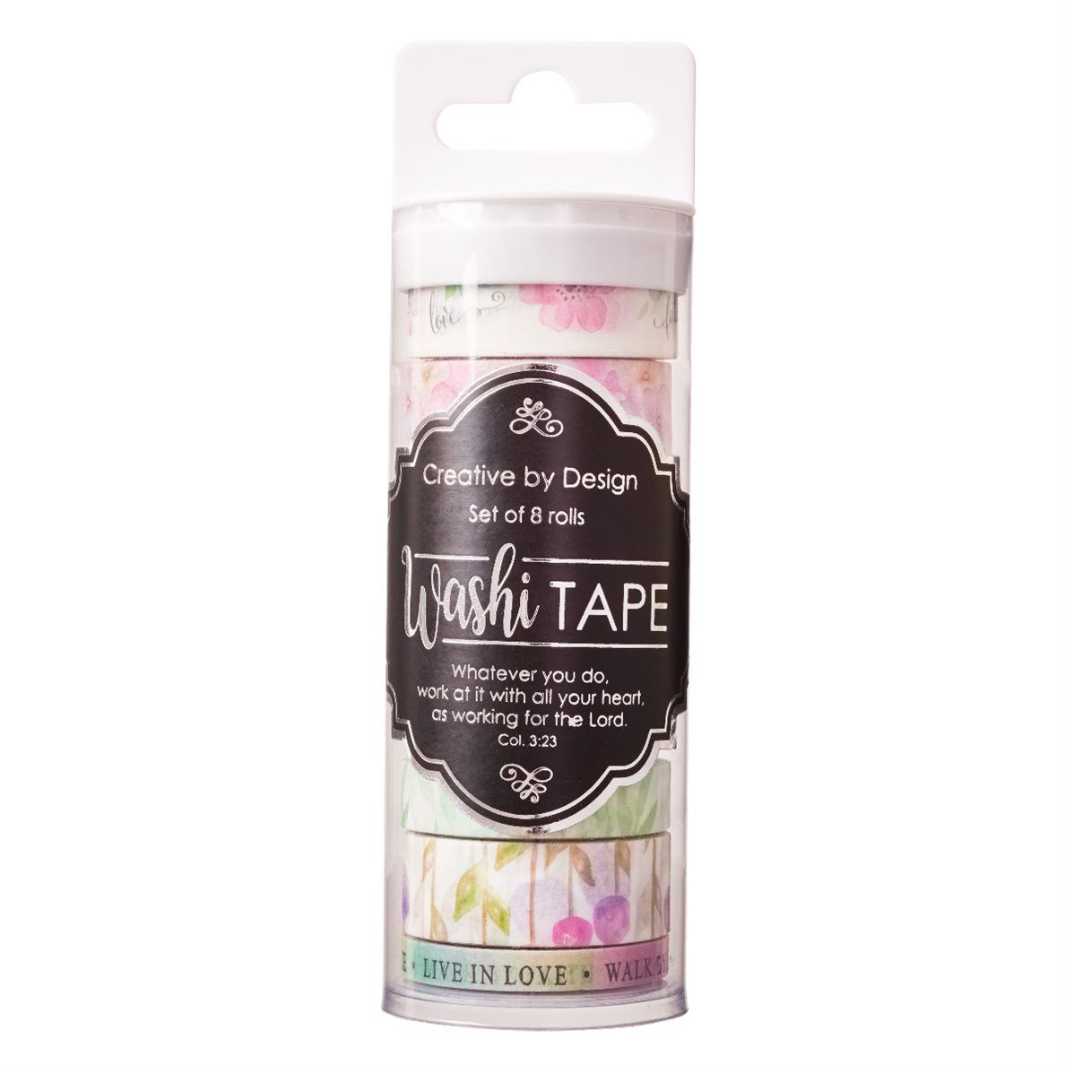 Image of Washi Tape-Walk By Faith -Set Of 8 Rolls