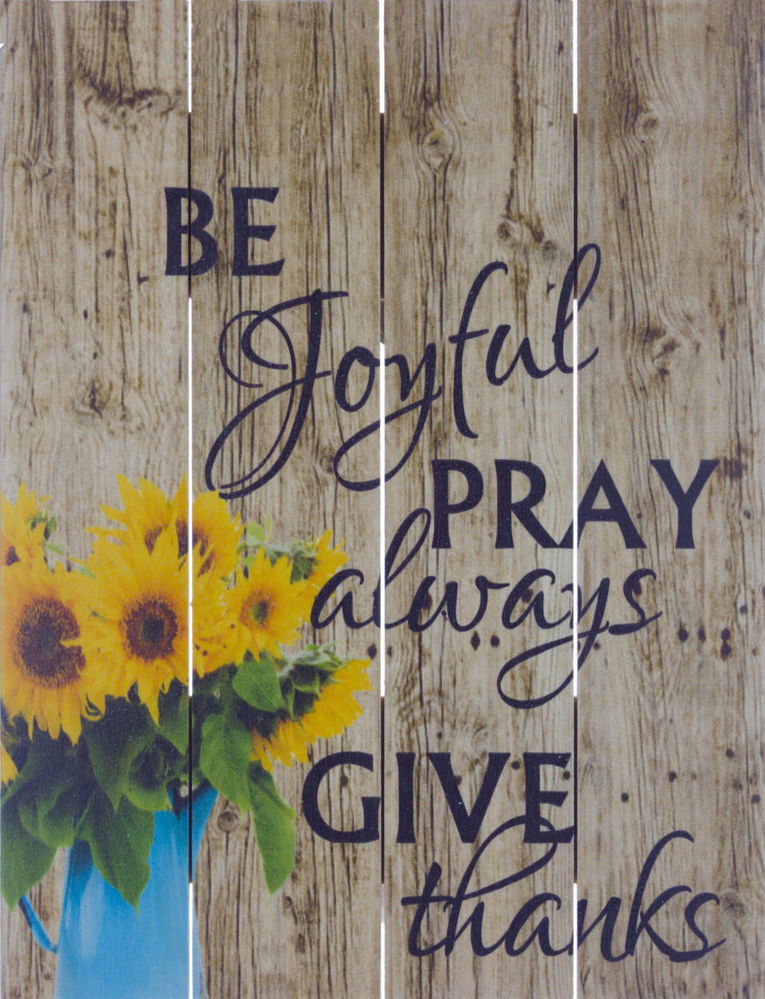 Image of Pallet Art Give Thanks 9×12