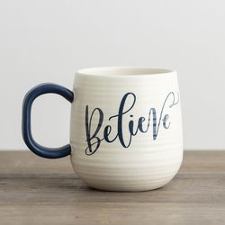 Image of Mug Believe Ceramic 14 oz.