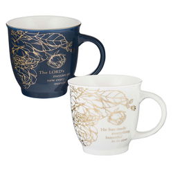Image of Mug Set Ceramic A Beautiful Morning – 2 Pc