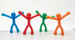 Image of Flexible Magnetic Men 4pc