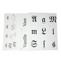 Image of German Flash Cards –   3 Set