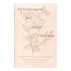 Image of German- Instructions for New Christians – Anweisungen fuer junge Christen