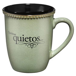 Image of Taza verde Quedense quietos