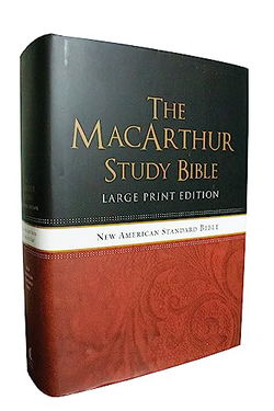Image of NASB MacArthur Study Bible -Large Print