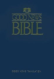 Image of GNT Good News Compact Bible-Blue Softcover