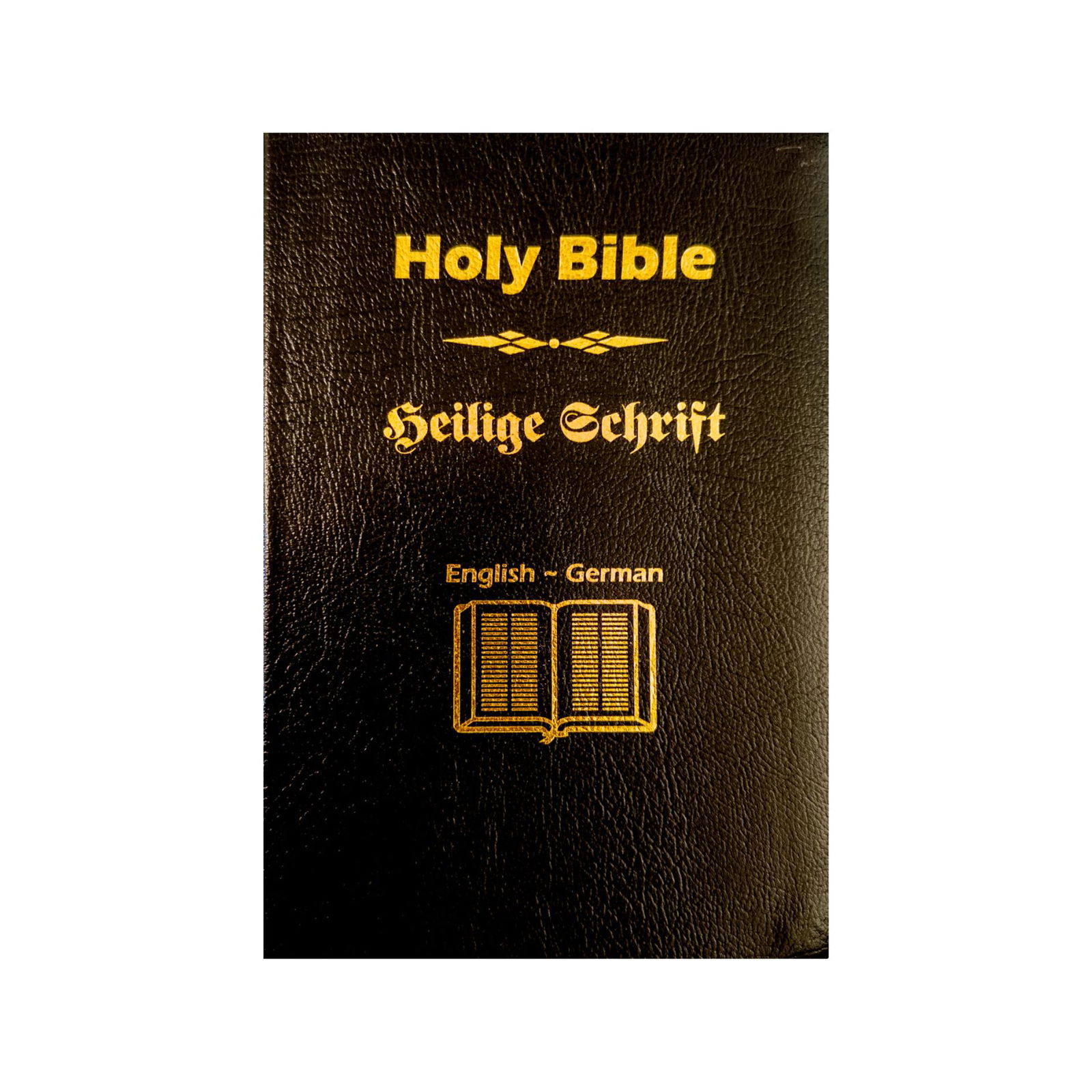 Image of Bible German / English Deluxe Bonded Leather Thumb Index 6″ x 8.75″