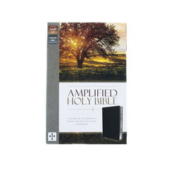 Image of Amplified Holy Bible (Revised)-Black Bonded Leather