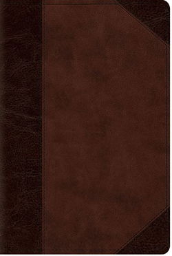 Image of ESV Personal Reference Bible Trutone, Brown/Walnut, Portfolio Design)