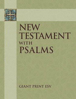 Image of New Testament With Psalms: Giant Print ESV