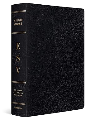 Image of ESV Study Bible, Large Print (Black, Indexed)