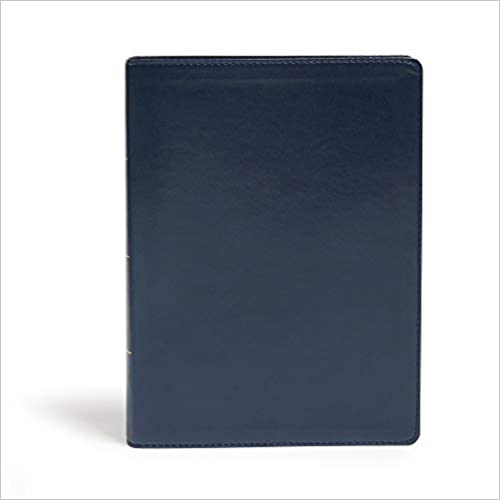 Image of KJV Study Bible, Full-Color, Navy Leathertouch