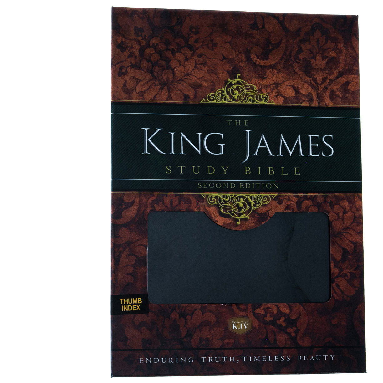 Image of KJV Study Bible Second Edition-Black Bonded Leather Indexed