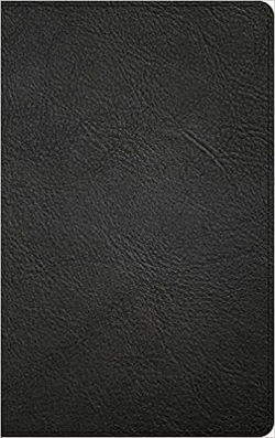 Image of KJV Single-Column Personal Size Bible, Black Genuine Leather