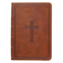 Image of KJV Compact Large Print Lux-Leather Tan – Large Print