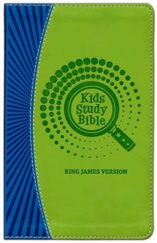 Image of KJV Kids Study Bible Green/Blue Imitation Leather